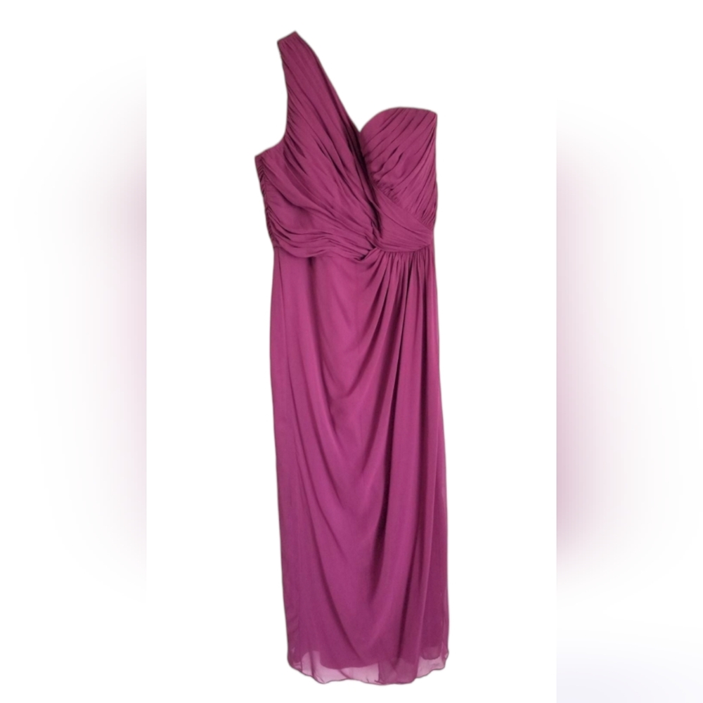 One-shoulder Bridesmaid/ Prom Dress